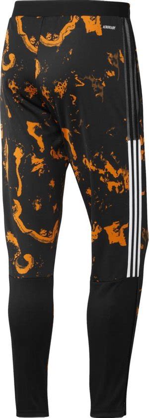 adidas trainingsbroek zwart oranje|Trainingbroeken voor heren .